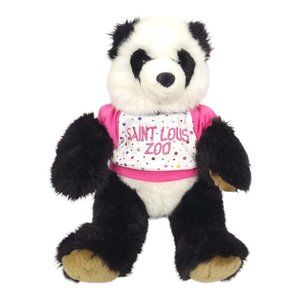 Build A Bear Workshop Panda Bear Plush 16" Stuffed Animal Toy St Louis Zoo BAB